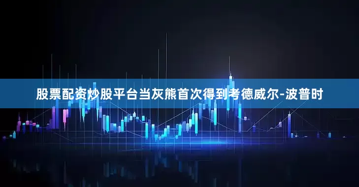 股票配资炒股平台当灰熊首次得到考德威尔-波普时